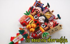 20 ของฝากน่าซื้อจากญี่ปุ่น 